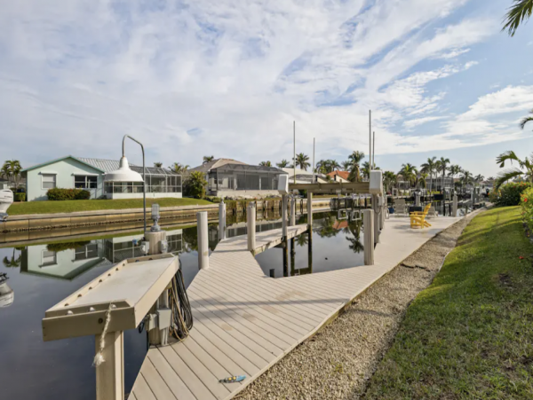 Marco Island Beautiful 3 Bedroom Home with Pool & Canal View